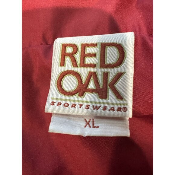 Red‎ Oak Oklahoma Sooners Pullover Size XL Vintage jacket Quarter Zip | P1 - Picture 2 of 5